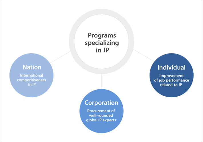 Programs specializing in IP